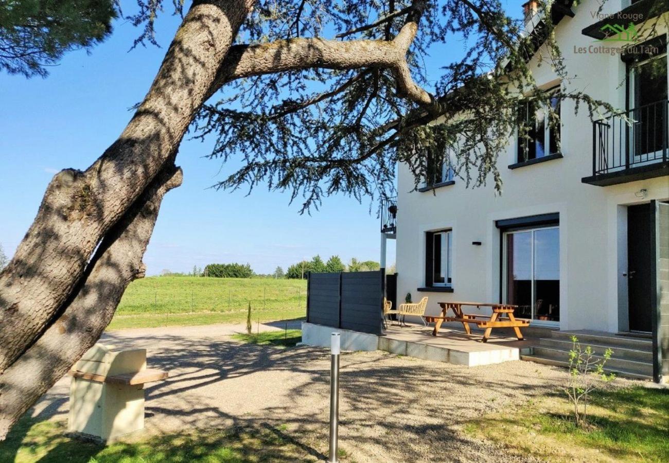 Le Cottage Nature Vigne Rouge Sauna Gaillac Entre Albi-Toulouse & Les Cottages Du Tarn Brens  Екстер'єр фото