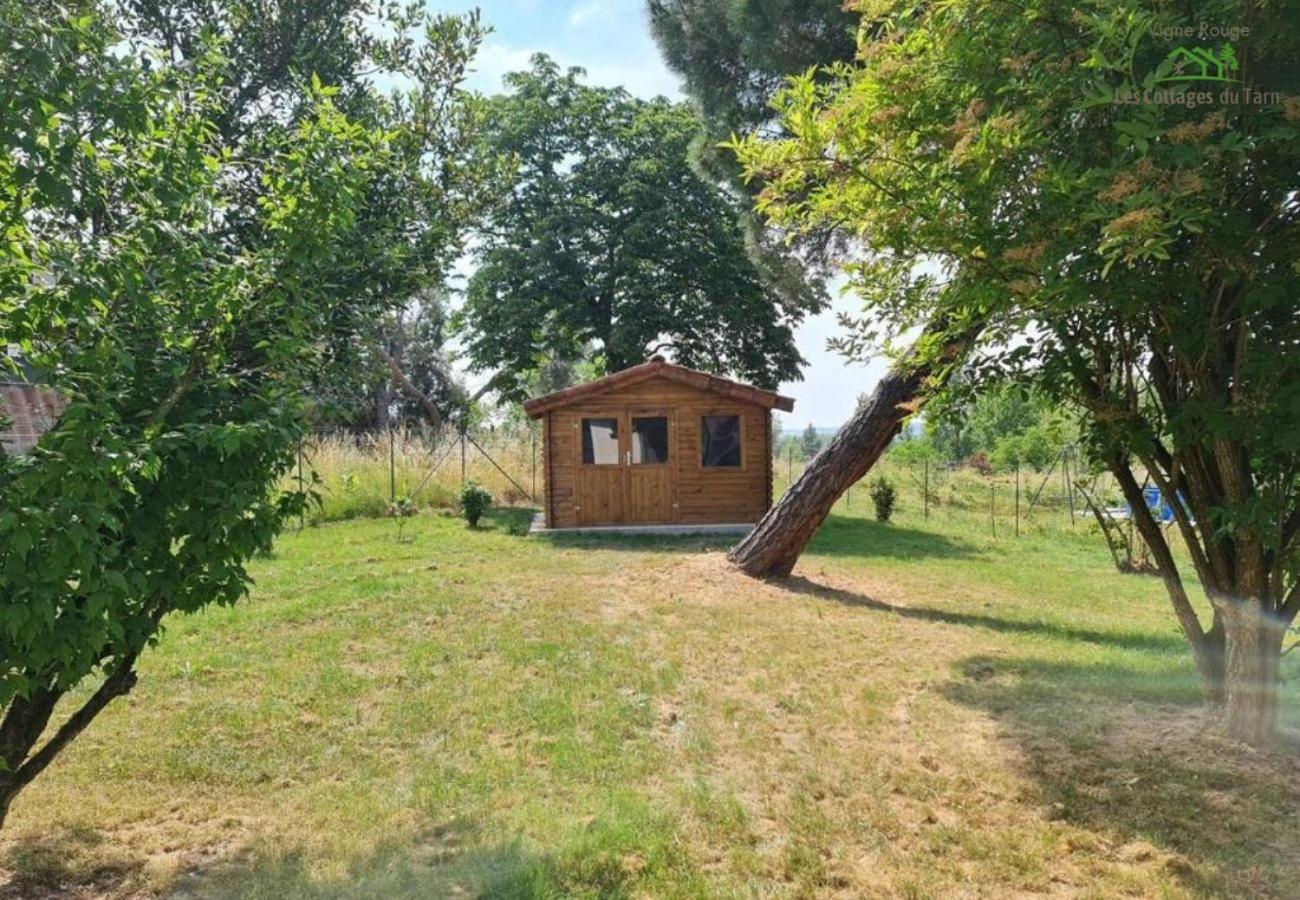 Le Cottage Nature Vigne Rouge Sauna Gaillac Entre Albi-Toulouse & Les Cottages Du Tarn Brens  Екстер'єр фото