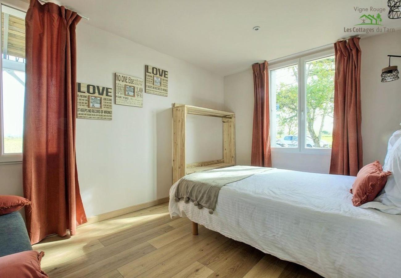 Le Cottage Nature Vigne Rouge Sauna Gaillac Entre Albi-Toulouse & Les Cottages Du Tarn Brens  Екстер'єр фото